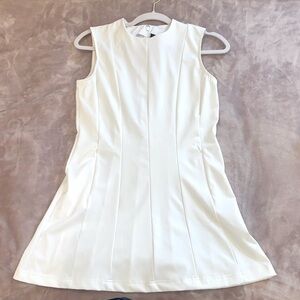All White J.Lindeberg Golf/Tennis Athletic Mini Dress